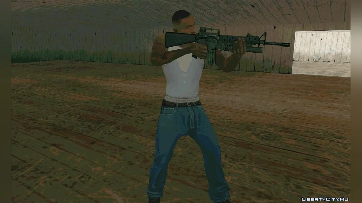 М16а4 с подствольником М203 / GTA San Andreas