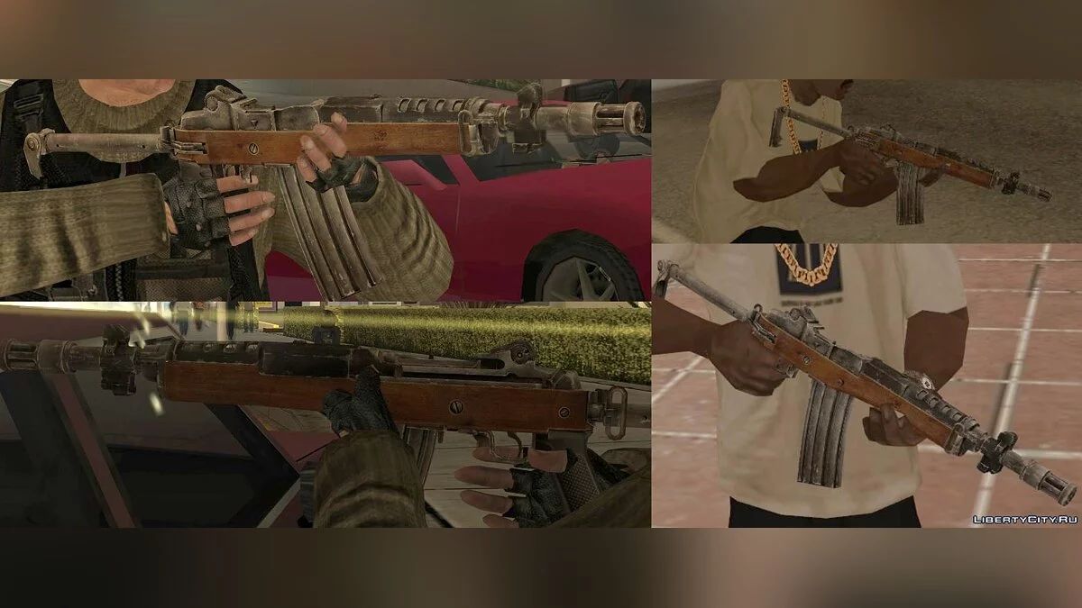 Ruger Mini-14 из Gotham City Impostors / GTA San Andreas