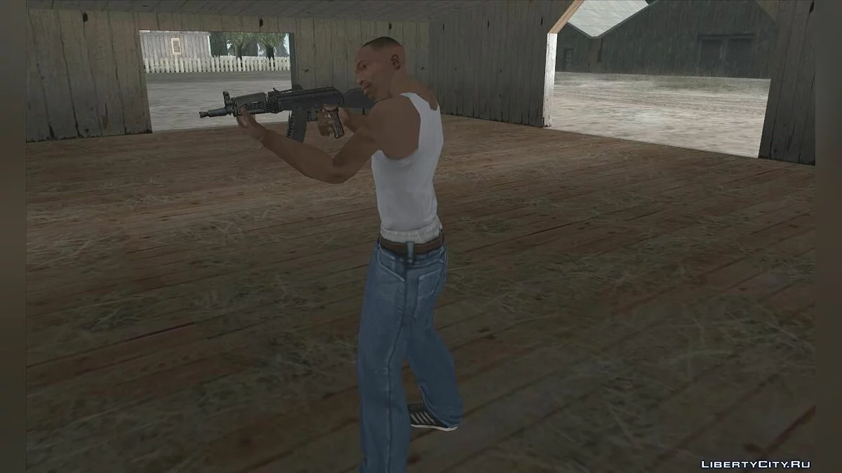 Современный АКС-74у / GTA San Andreas