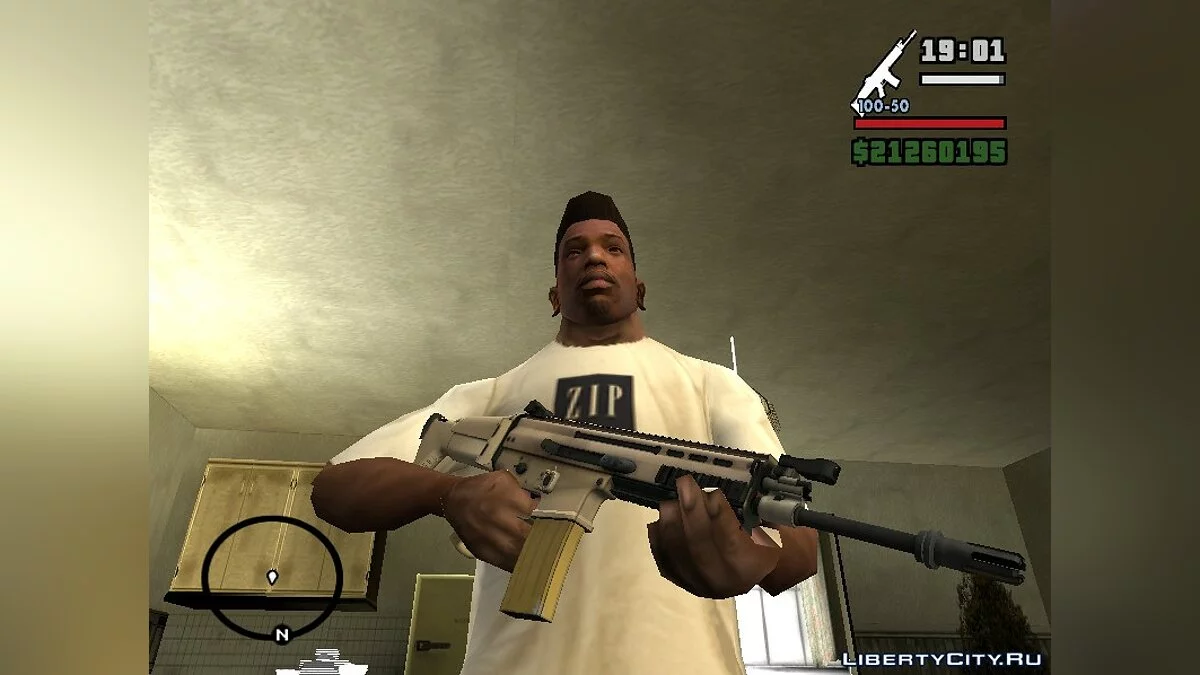 MK 16 Scar / GTA San Andreas