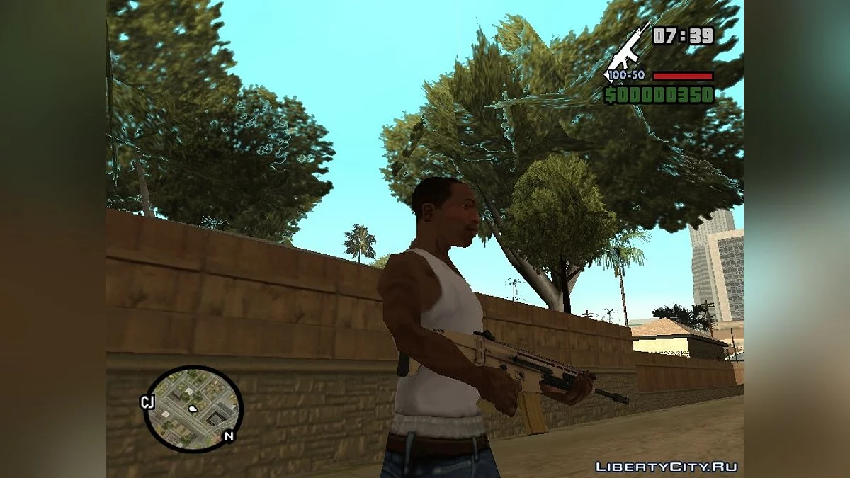 MK 16 Scar / GTA San Andreas