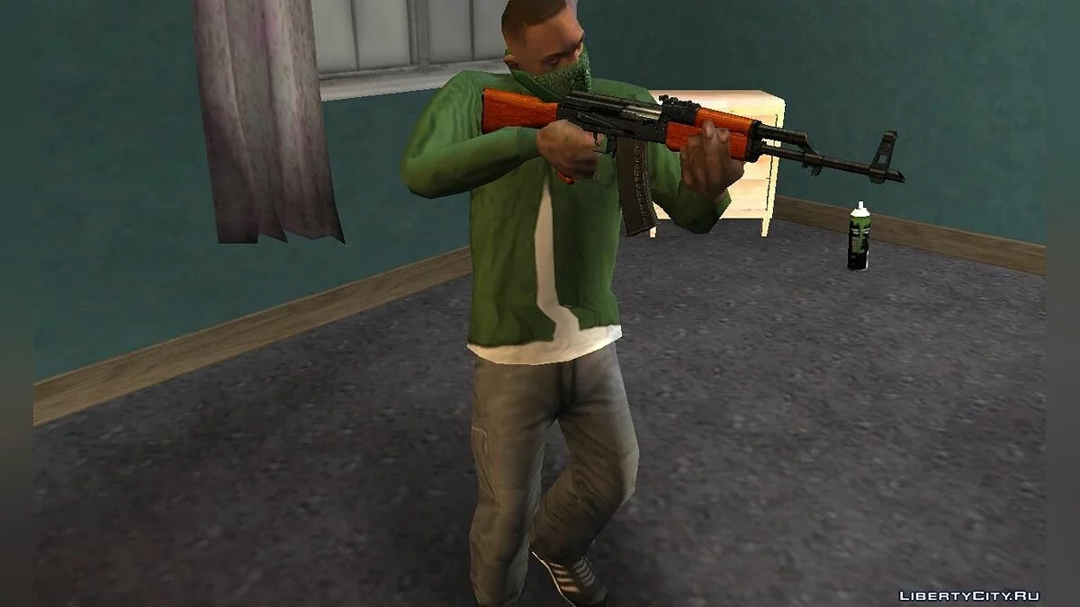 Автомат Калашникова Модернизированный / GTA San Andreas