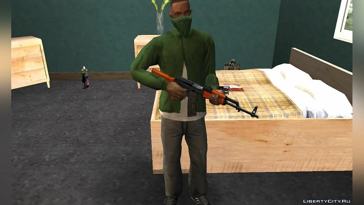 Автомат Калашникова Модернизированный / GTA San Andreas