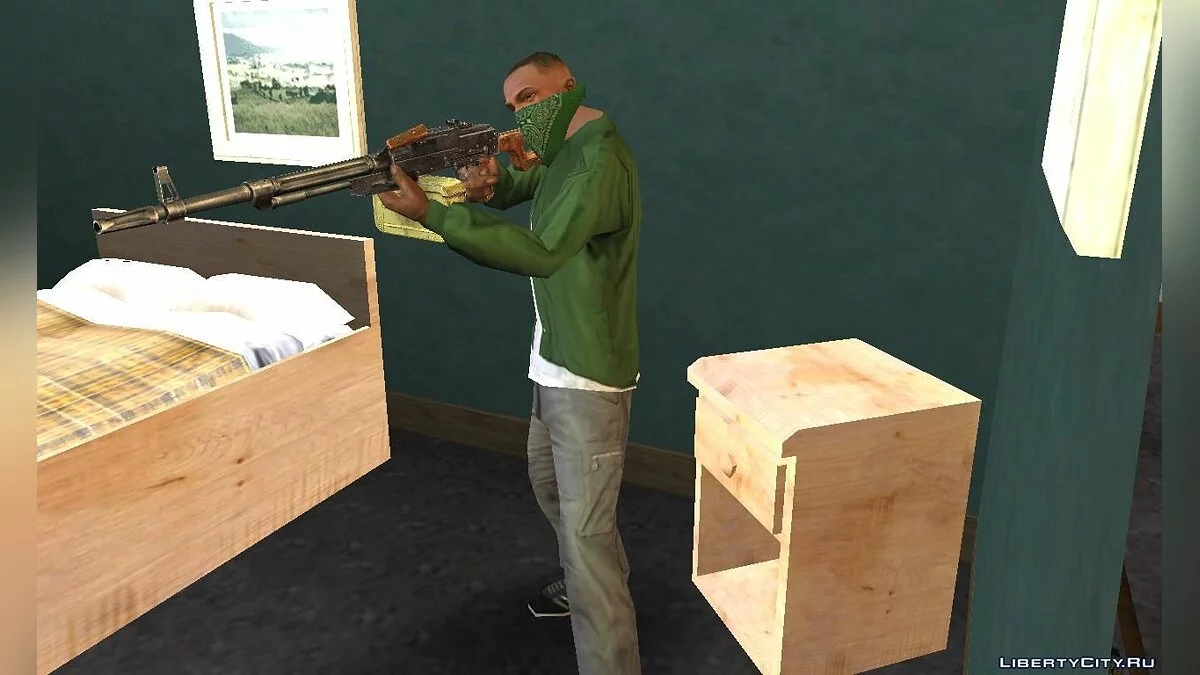 Пулемет Калашникова Модернизированный / GTA San Andreas