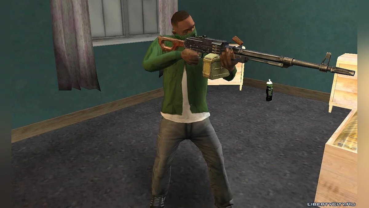 Пулемет Калашникова Модернизированный / GTA San Andreas