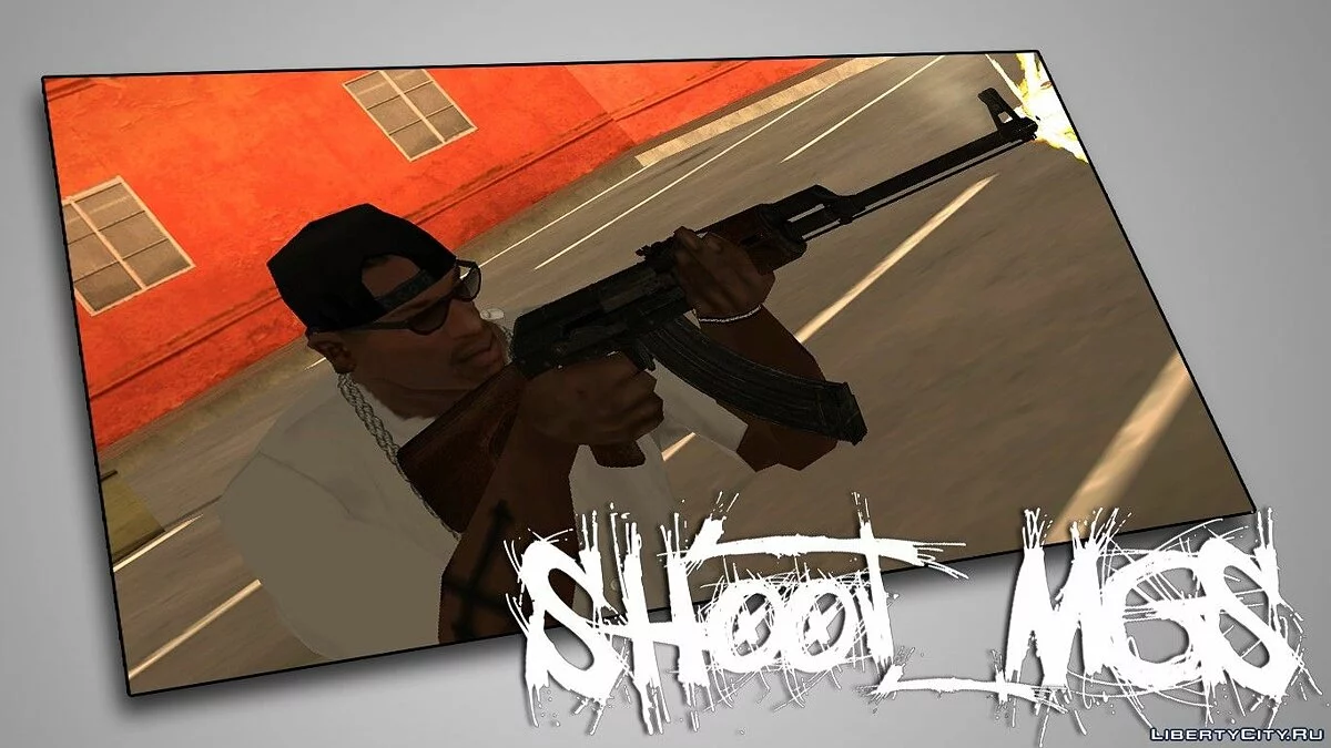 RPK 74 from Battlefield 4 / GTA San Andreas