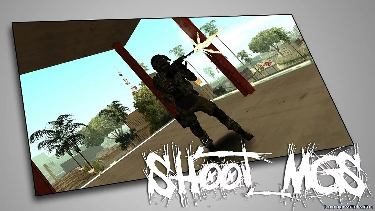 RPK 74 from Battlefield 4 / GTA San Andreas
