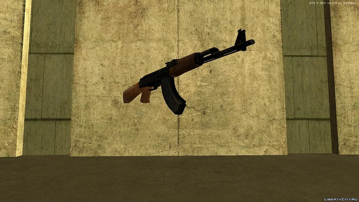AK 47 from Chernobyl 3: Underground / GTA San Andreas