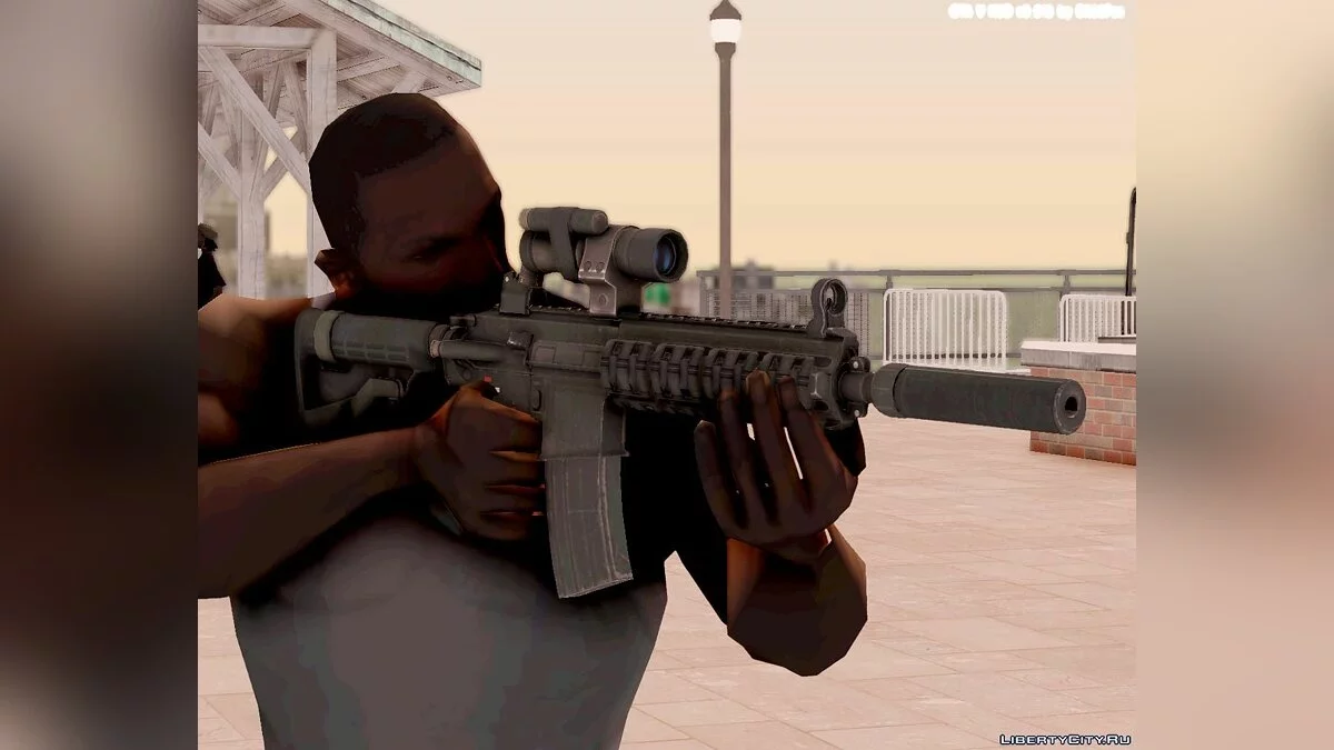 HX AP 15 from Hitman Absolution / GTA San Andreas