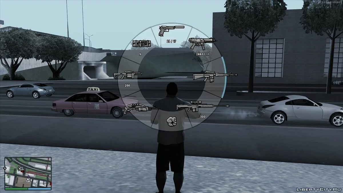 M16 in Manhunt 2 style by Claude GTA III / GTA San Andreas