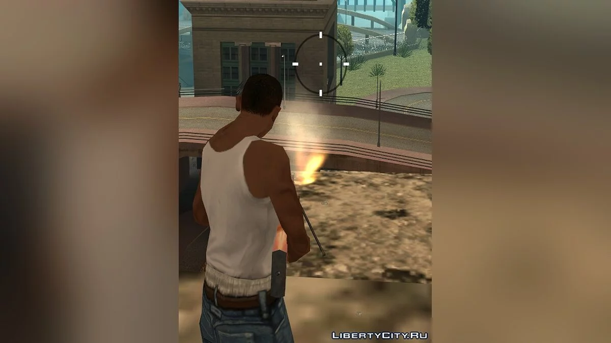 Пулемет (РПК) из игры KUMA WAR / GTA San Andreas