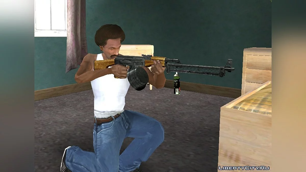 Ручной Пулемет Калашникова / GTA San Andreas