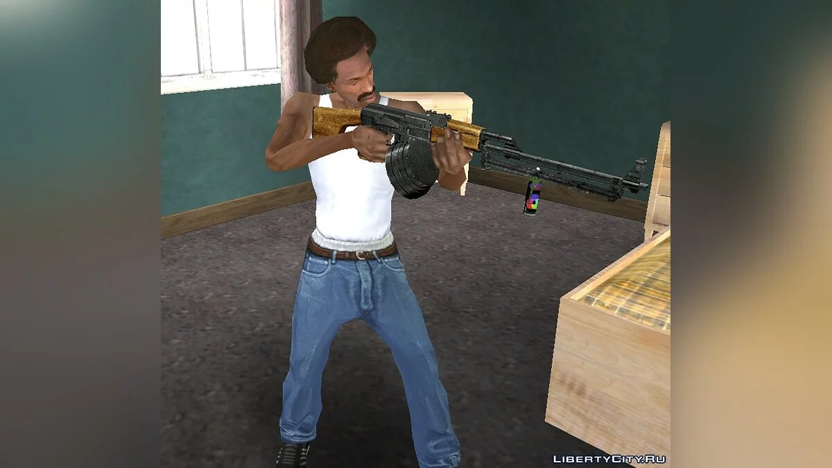 Ручной Пулемет Калашникова / GTA San Andreas