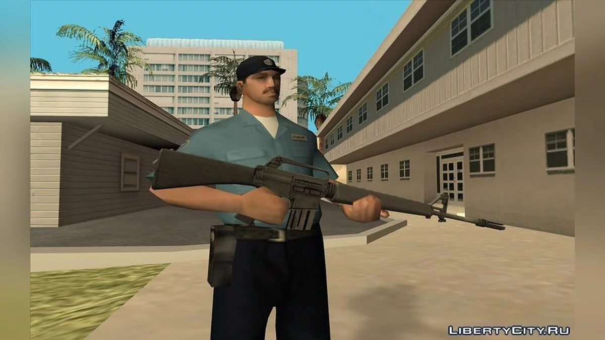 M16 and M16+M203 / GTA San Andreas