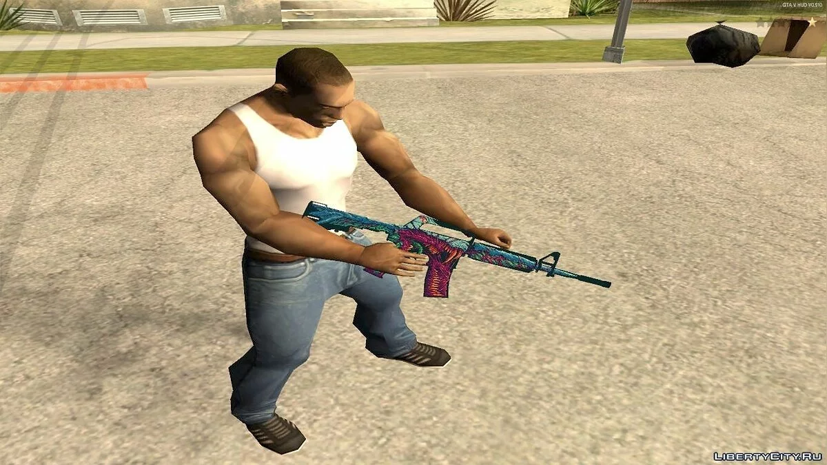 M4a1 | Hyper Beast / GTA San Andreas
