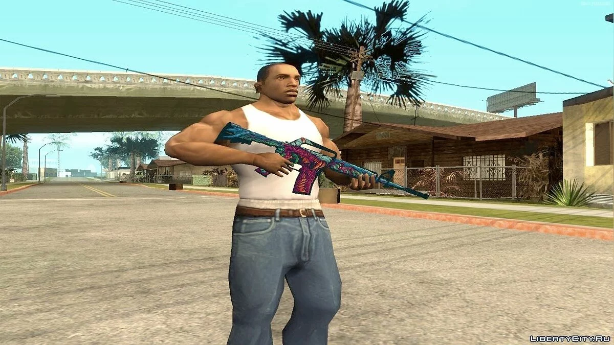 M4a1 | Hyper Beast / GTA San Andreas