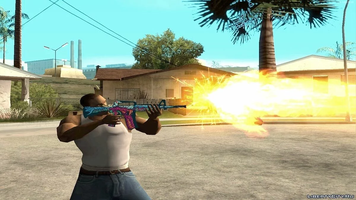 M4a1 | Hyper Beast / GTA San Andreas