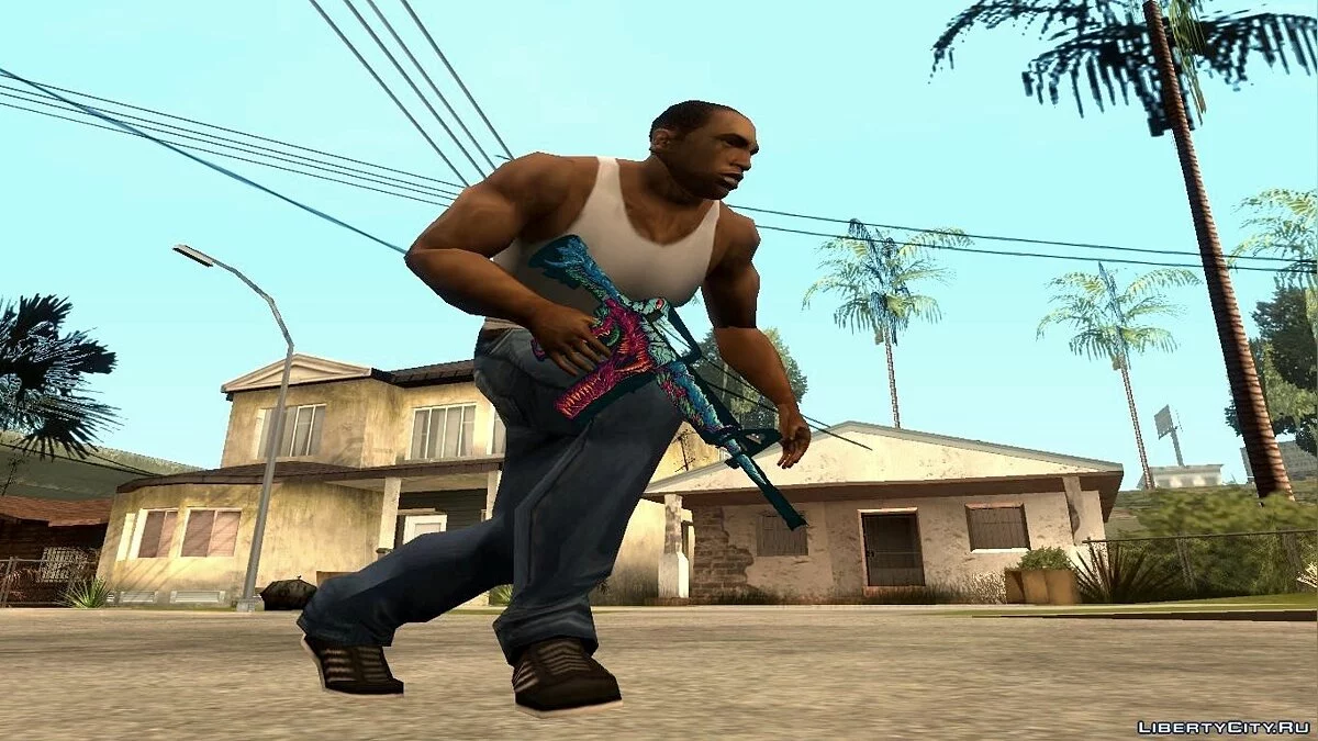 M4a1 | Hyper Beast / GTA San Andreas