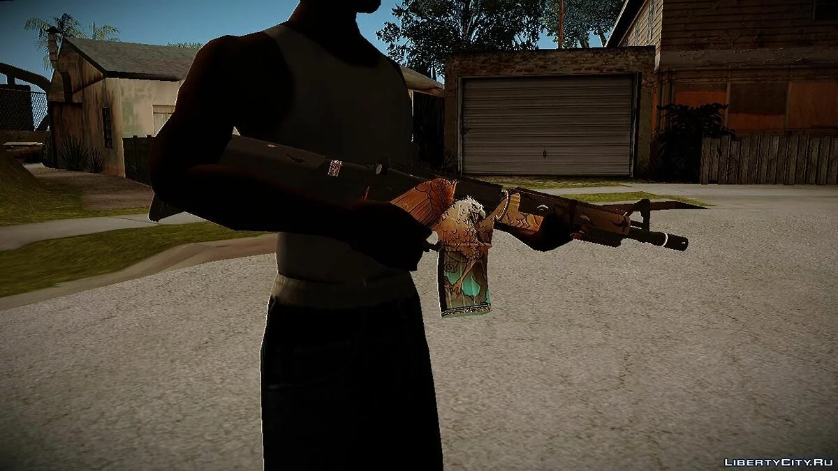 M4A4 Грифон / GTA San Andreas
