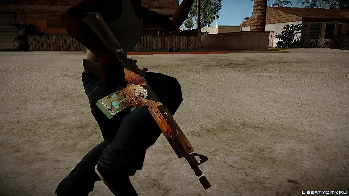 M4A4 Грифон / GTA San Andreas