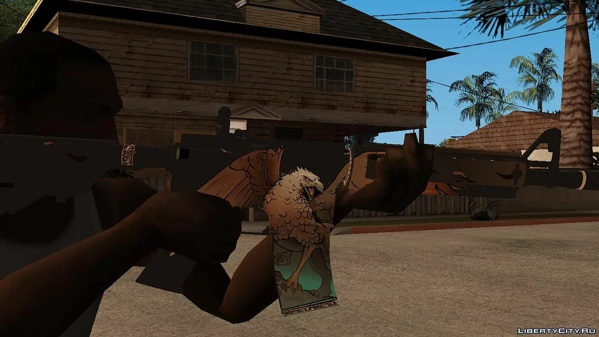 M4A4 Грифон / GTA San Andreas