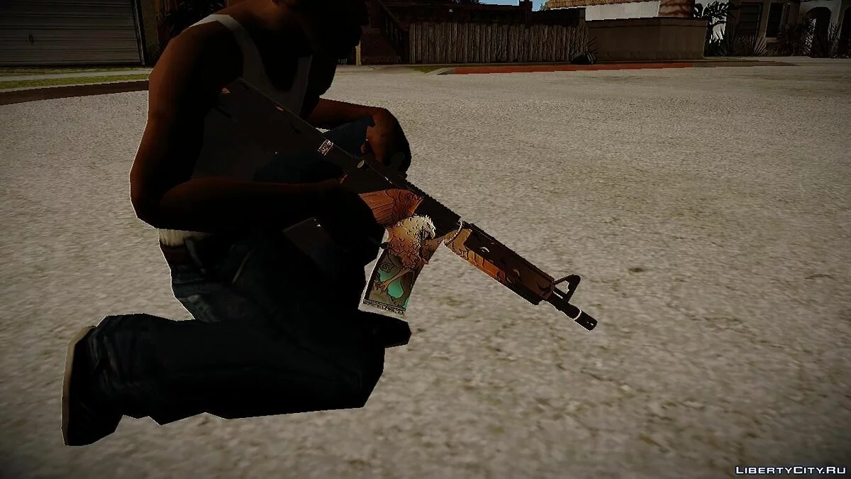 M4A4 Грифон / GTA San Andreas