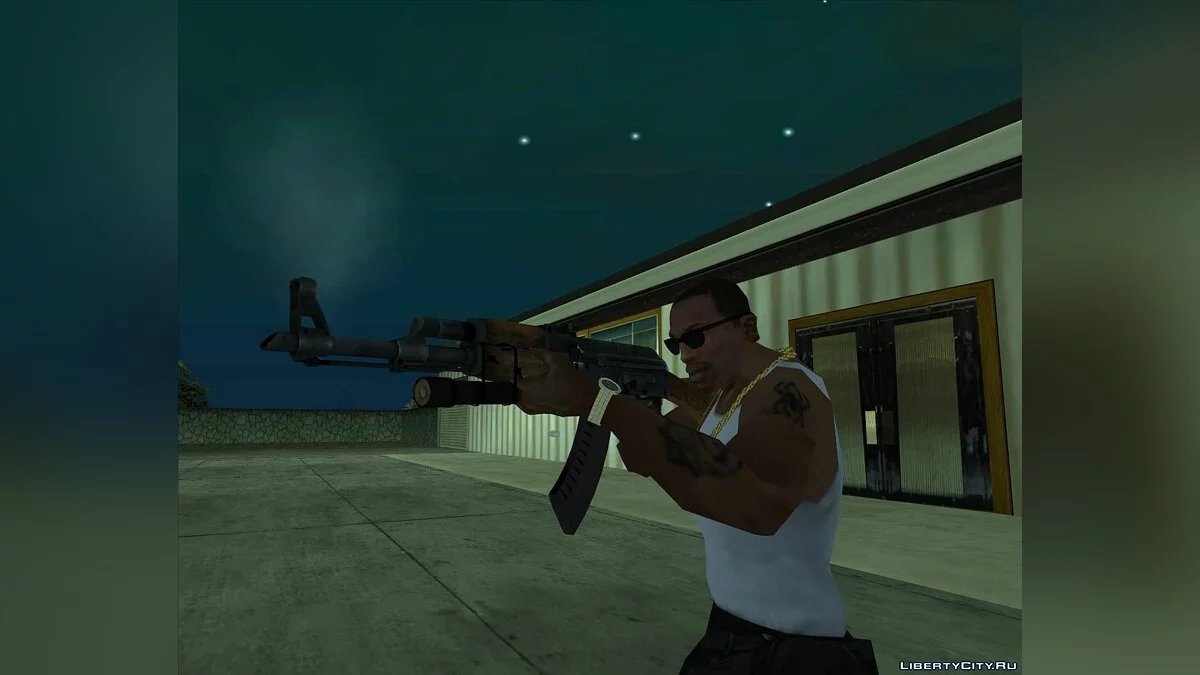 АК из игры L4D2 / GTA San Andreas