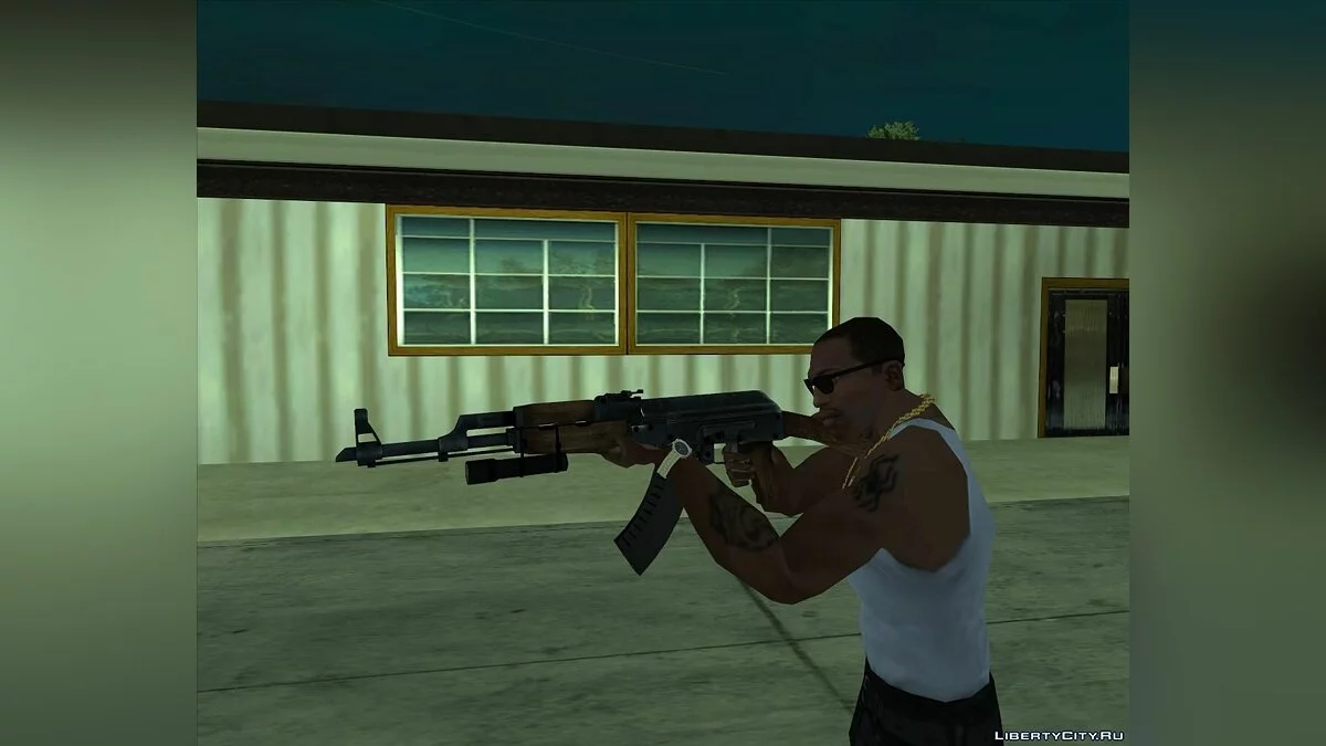 АК из игры L4D2 / GTA San Andreas