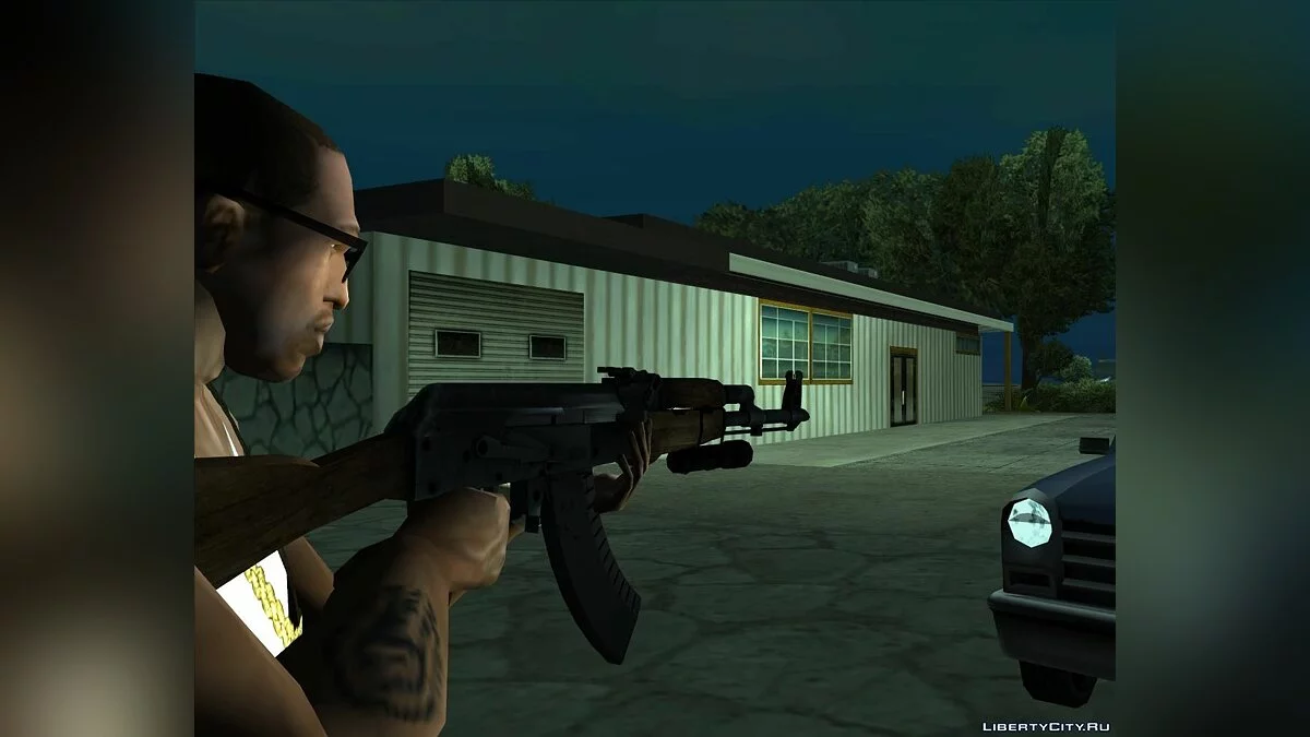 АК из игры L4D2 / GTA San Andreas