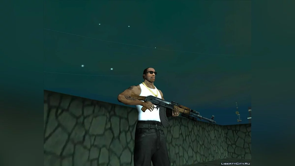 АК из игры L4D2 / GTA San Andreas