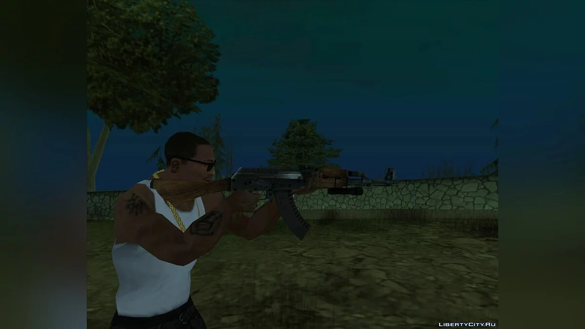 АК из игры L4D2 / GTA San Andreas