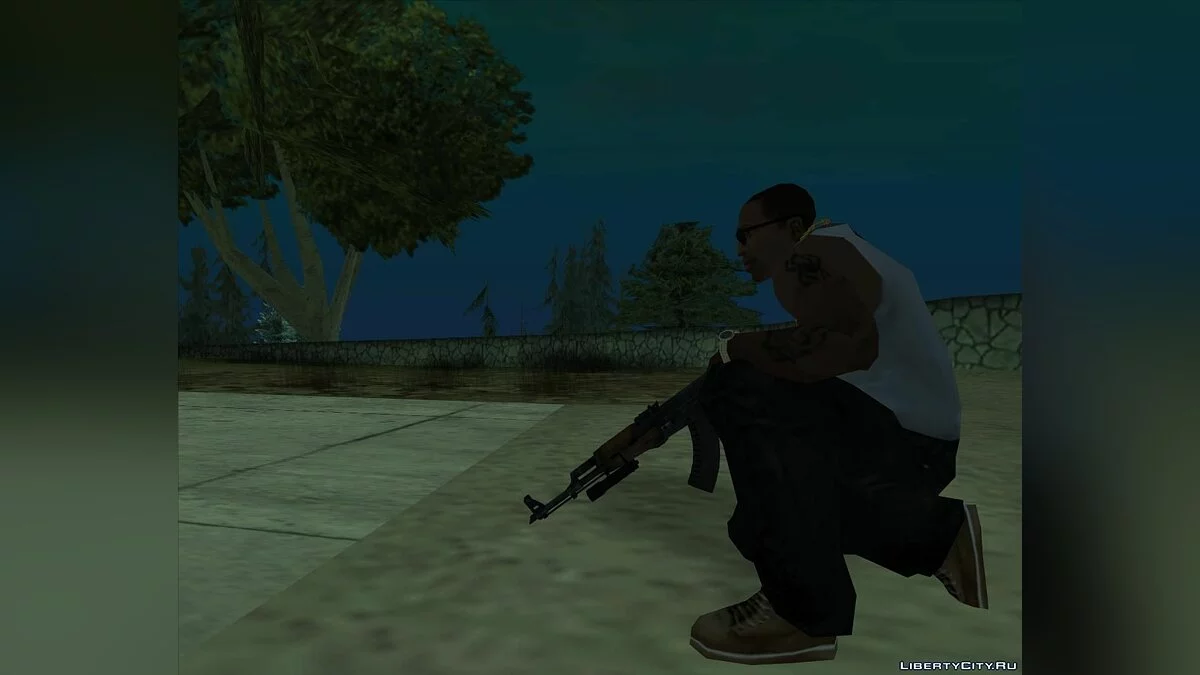 АК из игры L4D2 / GTA San Andreas