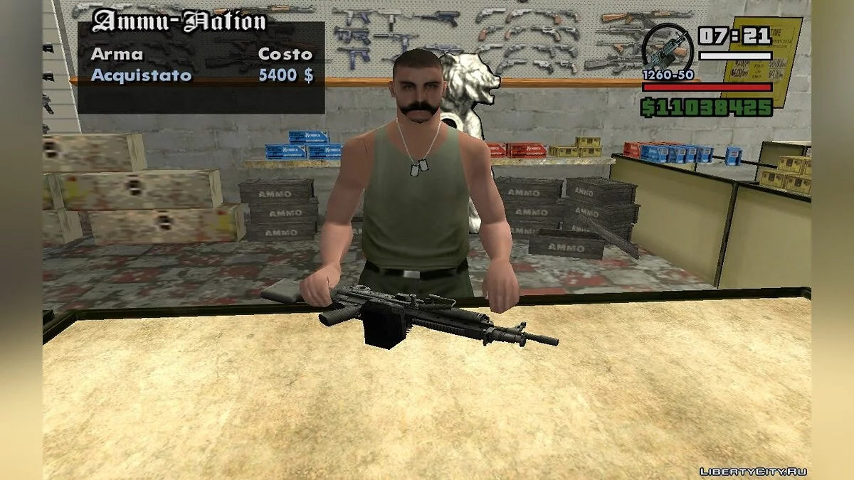 M249 Socom-Zone / GTA San Andreas