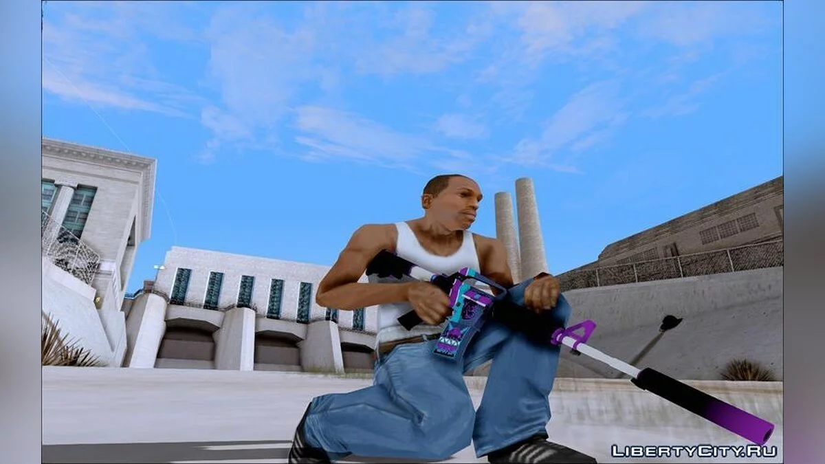 M4A1 Color / GTA San Andreas