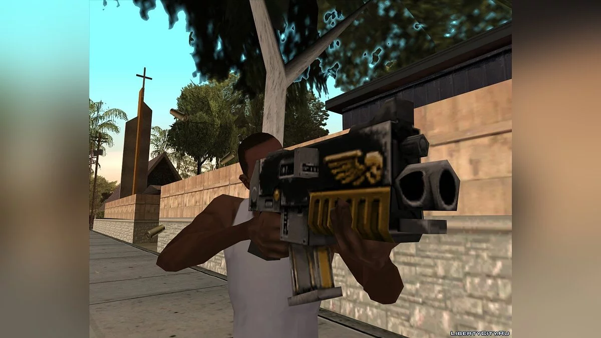 Болтер из Warhammer 40k / GTA San Andreas