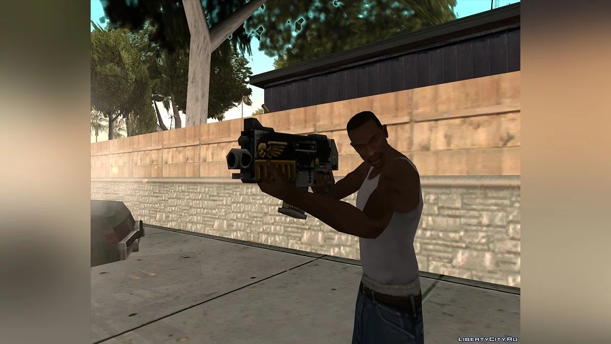 Болтер из Warhammer 40k / GTA San Andreas