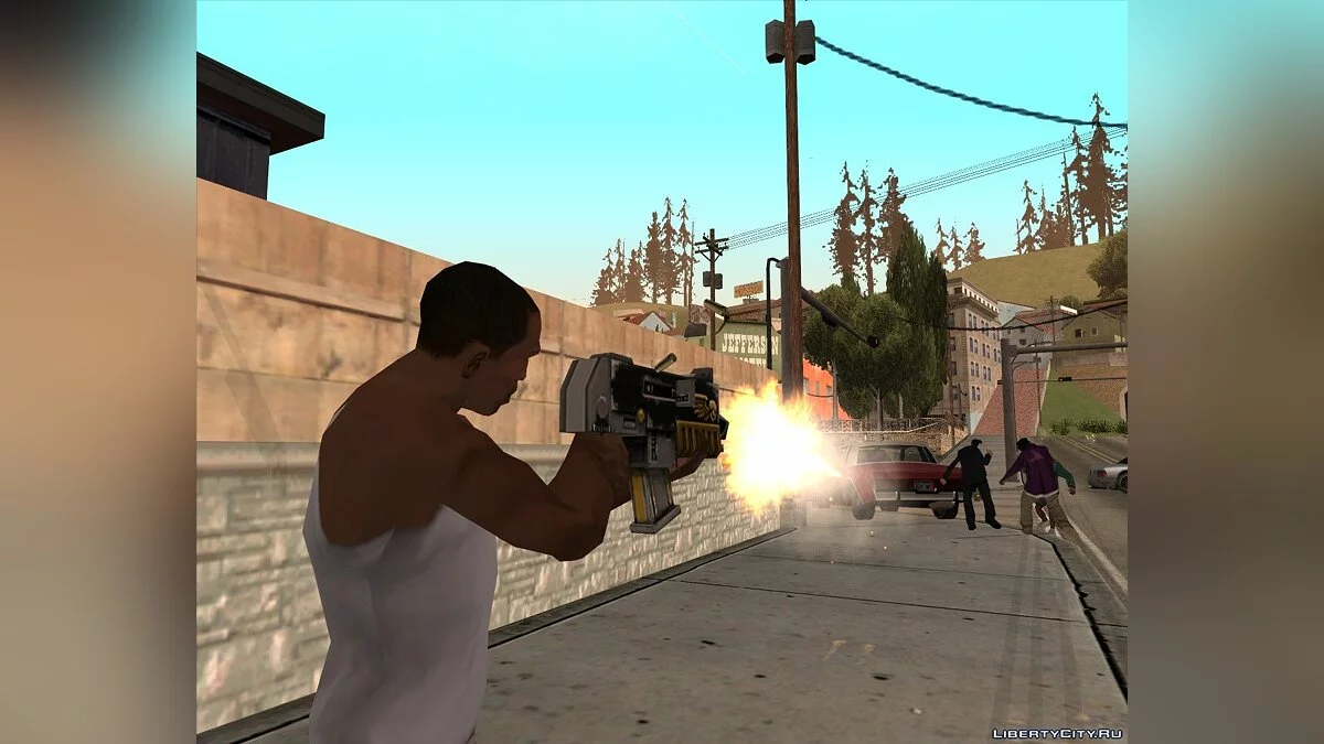 Болтер из Warhammer 40k / GTA San Andreas
