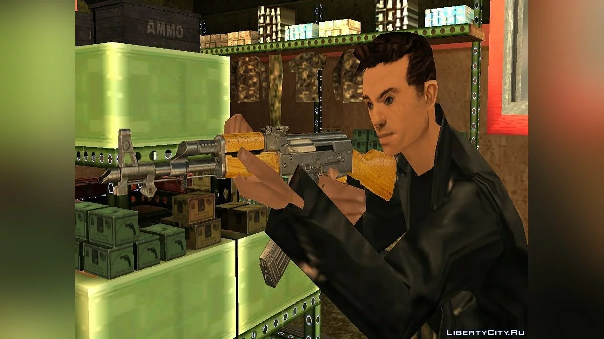 AK-47 (Max Payne) / GTA San Andreas
