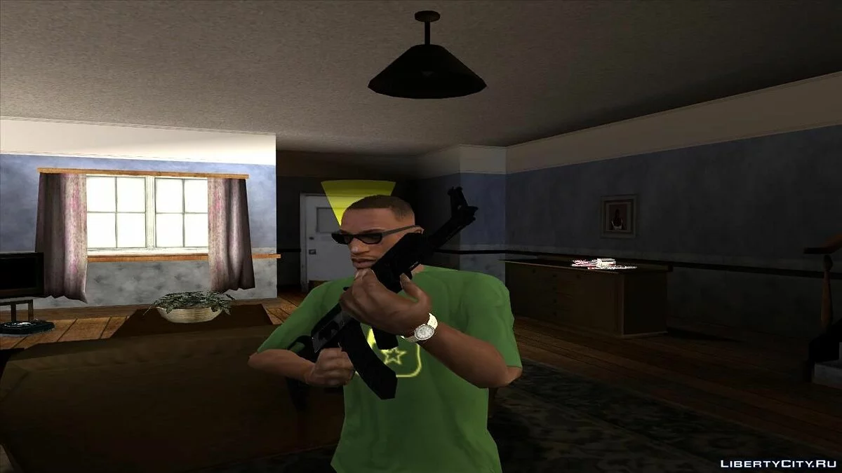 AK-47 Tactical + Anim / GTA San Andreas