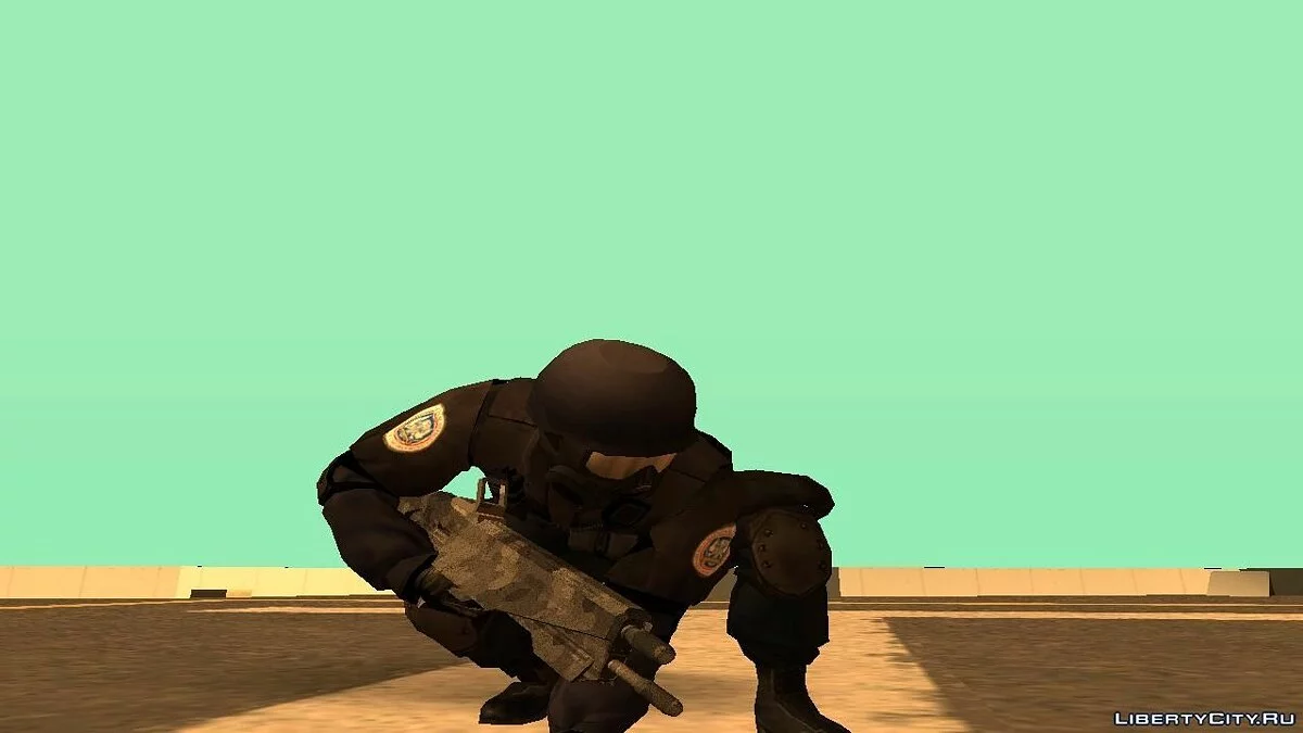Cyber Rifle (Винтовка будущего) / GTA San Andreas