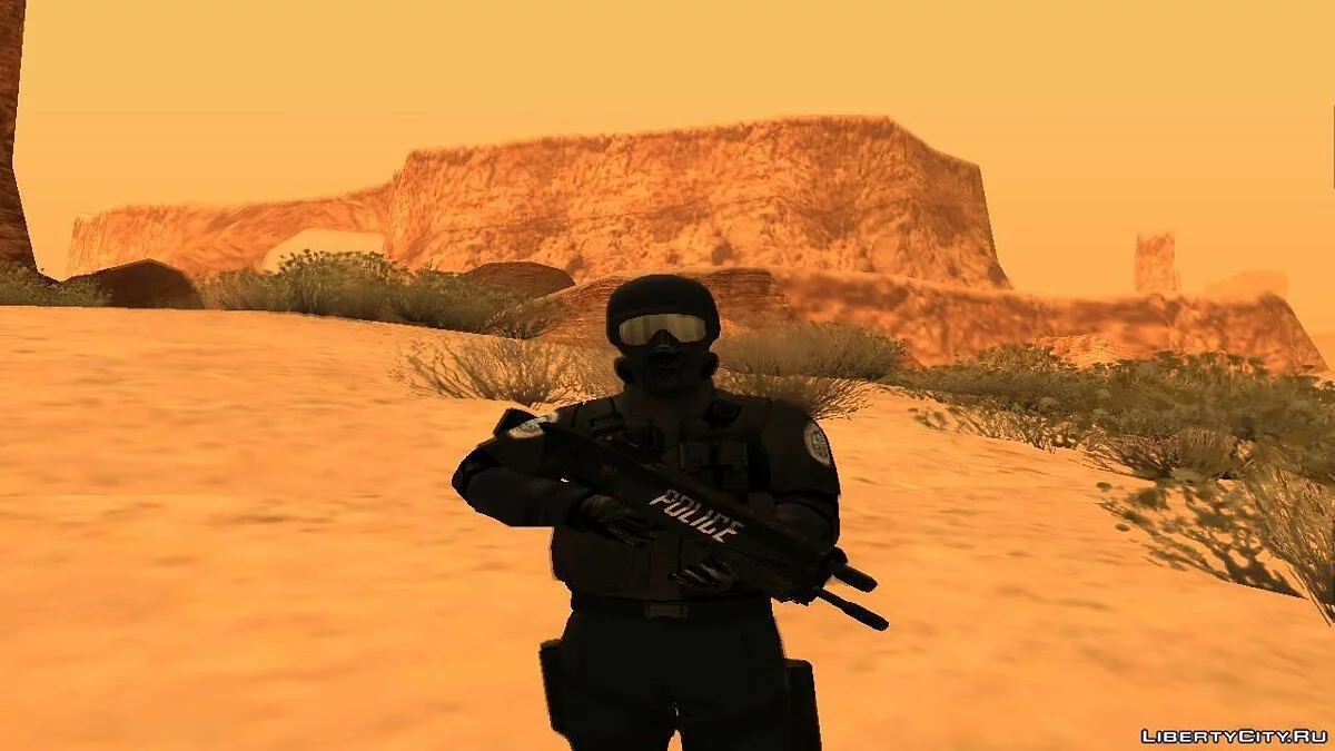 Cyber Rifle (Винтовка будущего) / GTA San Andreas