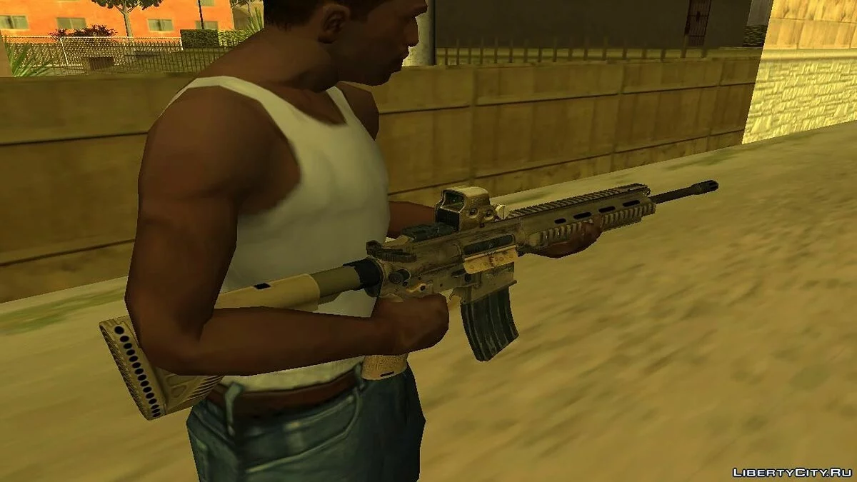 HK416A5 Assault Rifle / GTA San Andreas
