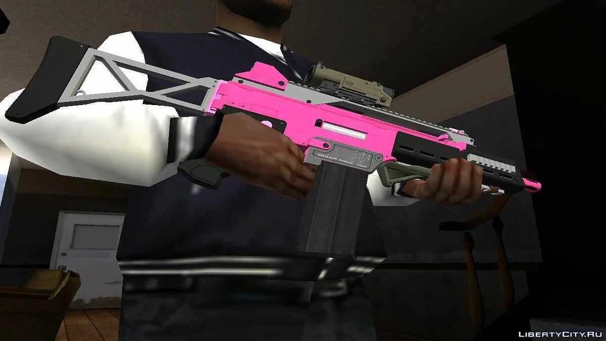 Special Carbine Pink Tint / GTA San Andreas