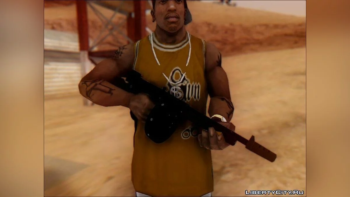 GTA V Gusenberg Sweeper / GTA San Andreas