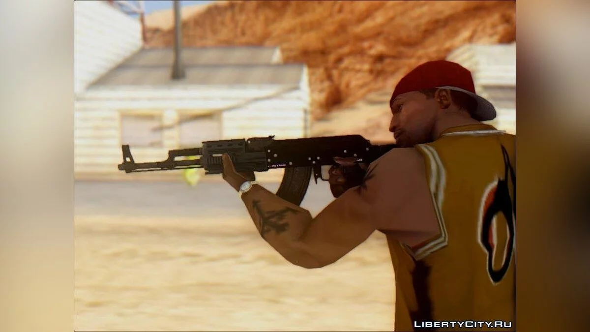 GTA V Shrewsbury Assault Rifle / GTA San Andreas