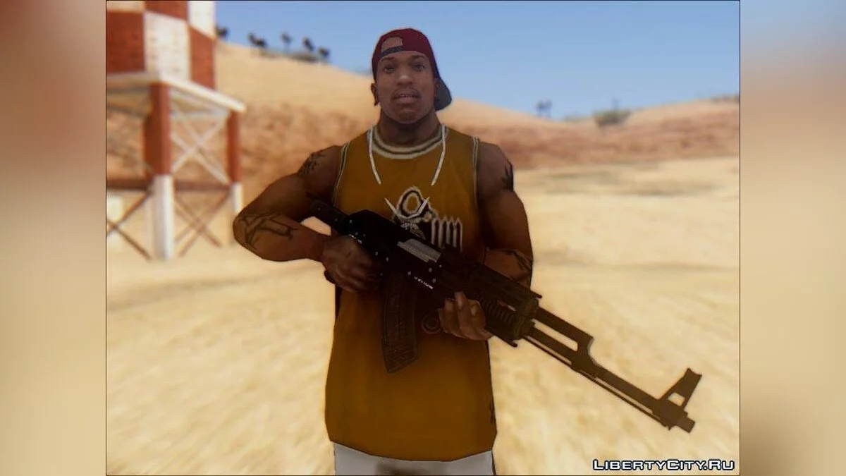 GTA V Shrewsbury Assault Rifle / GTA San Andreas