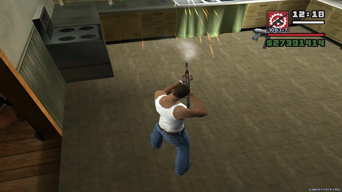 АК-74м 5.45 / GTA San Andreas