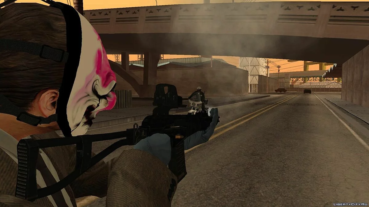 Тюнингованный АС-ВАЛ from PAYDAY 2 / GTA San Andreas