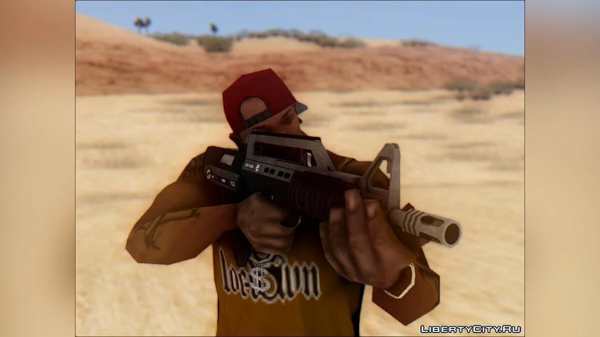 GTA V Hawk & Little Bullpup Rifle / GTA San Andreas