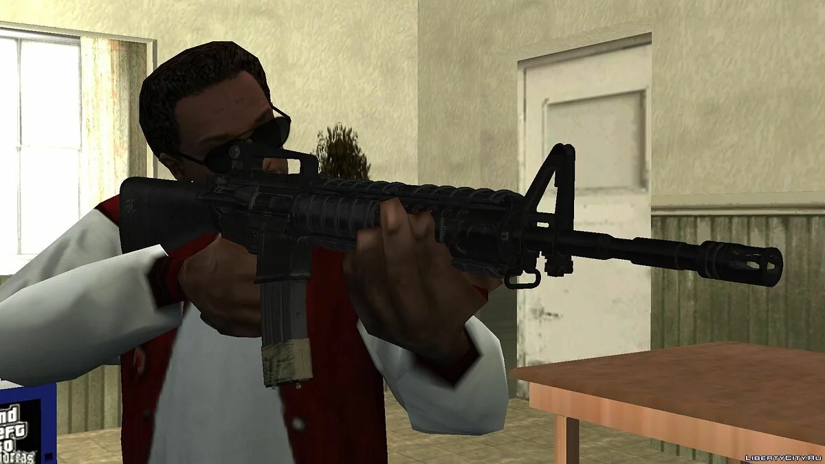 M16A4 From Call of Duty Modern Warfare Remastered / GTA San Andreas
